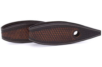 kožené slobber bars do wodzy lptrick / ciemne