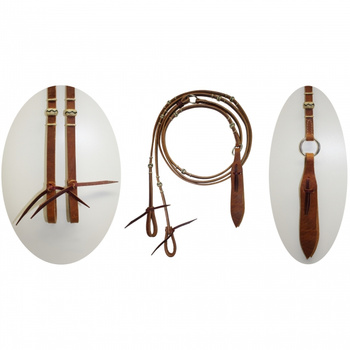Flat Harness Romal Reins - G-159