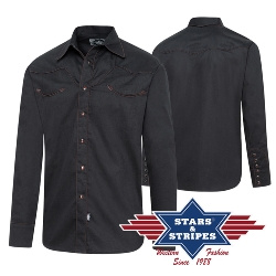 Košile Stars&Stripes JACK black