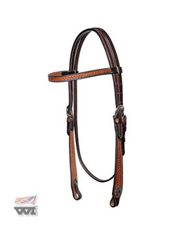 uzda wi xl-headstall / two tone
