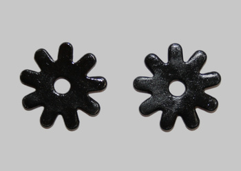 Sporenräder - Paarweise (2 Stück) - Durchmesser 25mm - 258424