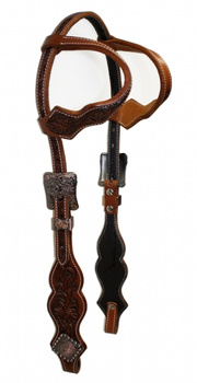 SN Tack Kopfstück - Doppeleinohr - Show - HS161