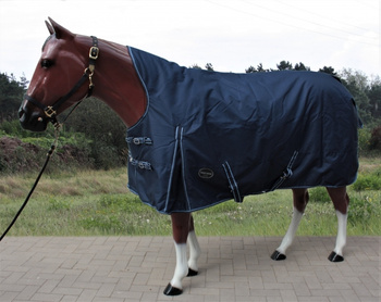 TOUGH HORSE - Regen Winterdecke - HALF NECK - 50gr. - 1200D - Größen: 74´´(125cm) bis 80´´ (155cm)