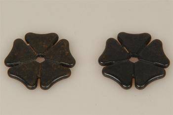 Sporenräder - Black Steel - Typ 8 - großes Kleeblatt