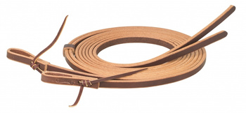 "WEAVER" Horizons Heavy Harness Split Reins – ½´´(13mm) x 8ft. - Medium Color