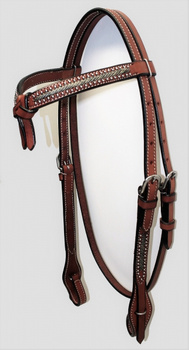 EE Tack Kopfstück - SHOW - Fut. Stirnband - AE-121