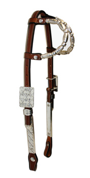 EE Tack Show Kopfstück - Doppeleinohr - #41230