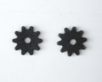Sporenräder - Black Iron - Paarweise (2 Stück) - Durchmesser 22 mm