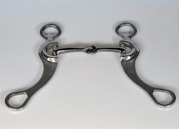 FG Alu Shank Snaffle Bit - Copper Inlay #261130