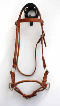 Side Pull - SINGLE LEATHER NOSEBAND - Harness Kopfstück