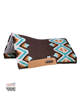 Saddle pad CSF WI San Jaquinto / choco
