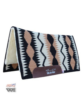 saddle pad professional's choice serpetine / black
