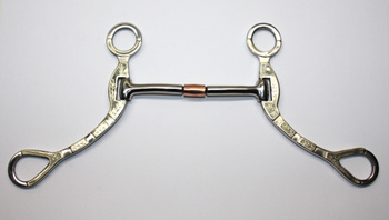 KS SS B. Allen Shank Bit – Copper Roller – Show - 5 '' od. 5,5 '' (25114)