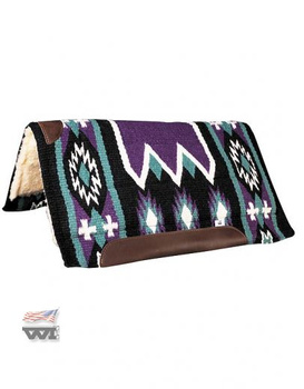 Saddle pad WI Dakota / purple-black