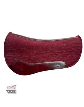 Saddle pad filcowy WI Roundskirt / wine
