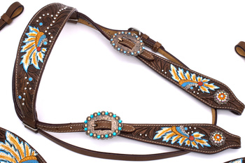 bridle lptrick wzorowane na stylu indyjskim