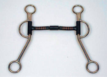 B. Allen Shanked Bit - Rolle - SS Shanks - BS Mundstück - 5 '' oder 5,5 '' Breite