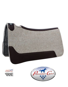 Saddle pad filcowy PROFESSIONAL'S CHOICE Cowboy Airride / tan