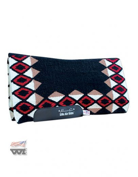 Saddle pad PROFESSIONAL´S CHOICE Quest / black-crimson