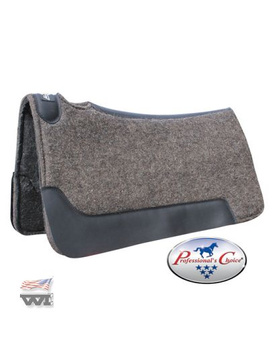 Saddle pad filcowy PROFESSIONAL'S CHOICE Cowboy Airride / charcoal