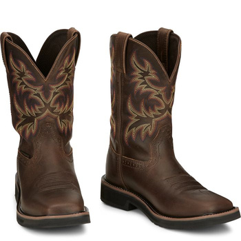 Western boots JUSTIN BOOTS Driller 11" Waterproof