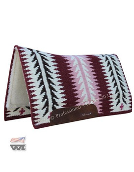 Saddle pad PROFESSIONAL´S CHOICE Ventana / cranberry