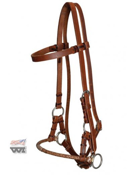 Sidepull WI rawhide nose