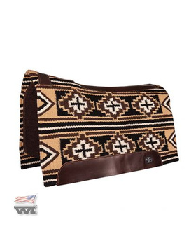 Saddle pad PROFESSIONAL'S CHOICE Fuse / black-tan