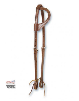 bridle wi oneear / na jedno ucho / ciemny brąz