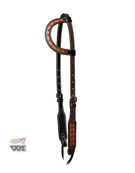 bridle wi stars / na jedno ucho