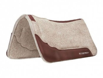 Saddle pad WEAVER Synergy® F Contoured Wool Blend Felt 1”