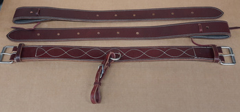 GVR leather back cinch