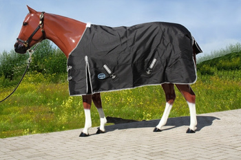 TOUGH HORSE - Regendecke MIT Unterdecke (50gr.) -1680D - SCHWARZ - 76 & 78