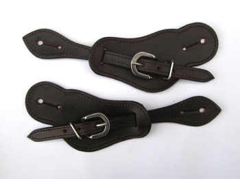 EE Sporenriemen - Dark Brown - OILED - V-163