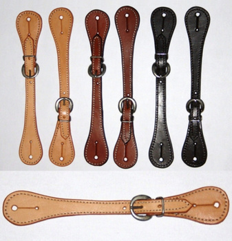 Sporenriemen - glatt - US Leder