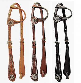 EE Tack Kopfstück - Einohr - SPOTS - 3 Farben