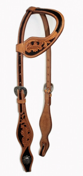 EE Tack Kopfstück Einohr - Show - AJ-778