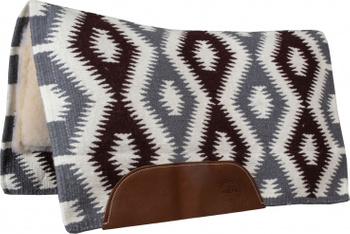 Saddle pad Tuscon Contoured MUSTANG Fleece Bottom