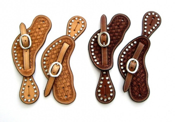 Sporenriemen - US Leder - Hell od. Mittel - AD-147