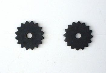 Sporenräder - Black Iron - Paarweise (2 Stück) - Durchmesser 26 mm
