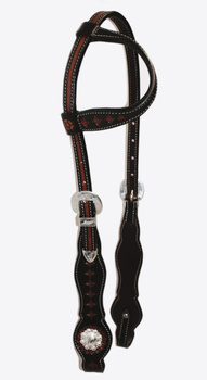 EE Tack Show Kopfstück - Einohr - N-667