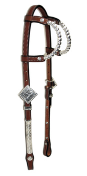 EE Tack Show Kopfstück - Doppeleinohr - #30002