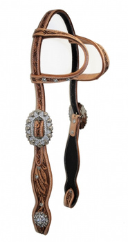 SN Tack Kopfstück - Doppeleinohr - Show - HS-SET025