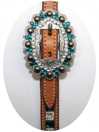 SN Tack Kopfstück - Fut. Stirnband - Show - HS207