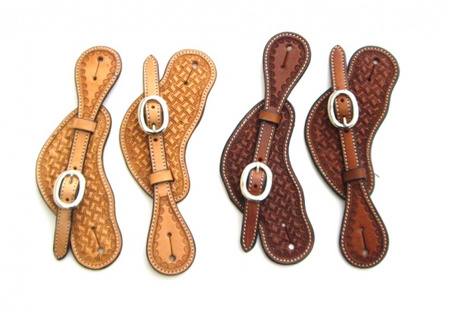 Sporenriemen - US Leder - Hell od. Mittel - AD-143