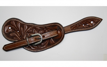 Sporenriemen - US Leder - Hell od. Mittel - AC-164