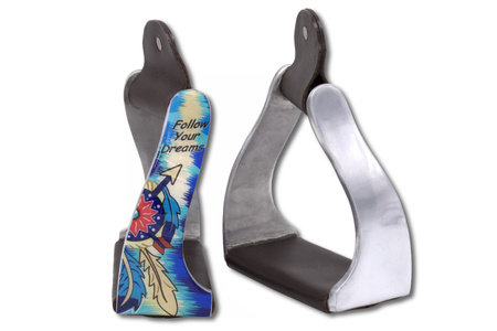 stirrups aluminium lptrick follow your dreams