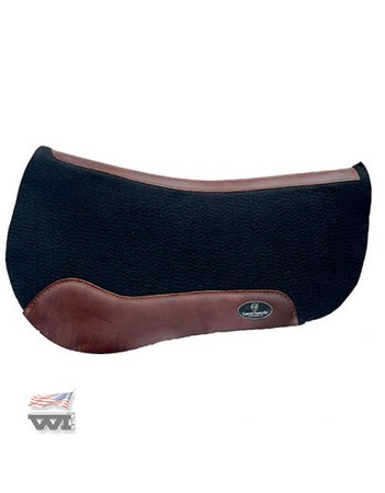 saddle pad filcowy wi synthetic / black