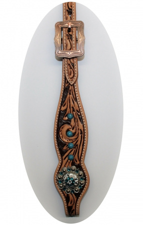 SN Tack Kopfstück - Stirnband - Show - HS034