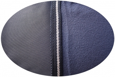 TOP SCORE - 4 in 1 Multifunktions Sommerdecke - Lycra & Fleece - BLAU - 80 (101-131)